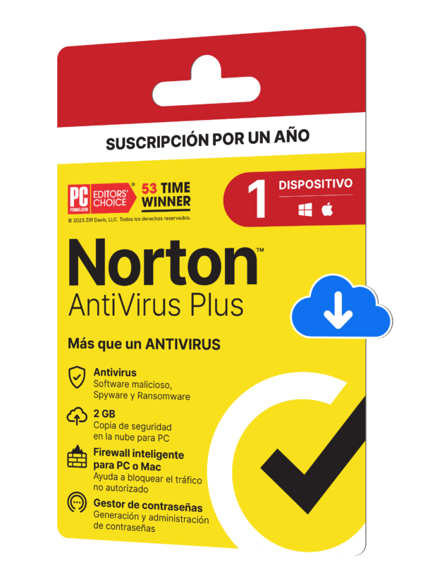 NORTON ANTIVIRUS PLUS 1 DISPOSITIVO 1 AÑO - Imagen 3